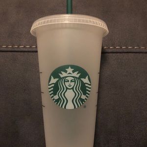 Starbucks Reusable Plastic Cup (Cold 24oz)